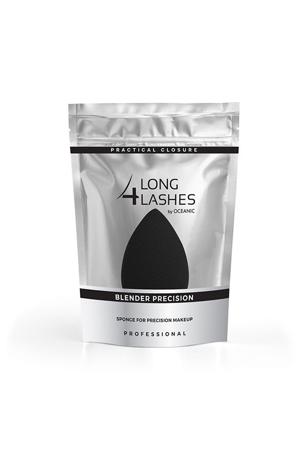 accessories long 4 lashes إسفنجة دمج دقيقة لرموش طويلة 4 باللون الأسود 1