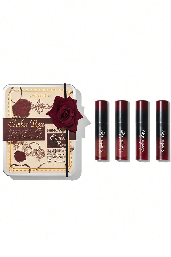 accessories sheglam Ember Rose Immortal Love Nourishing Lip Gloss Set 24