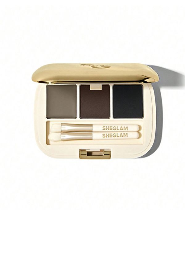 accessories sheglam لوحة حواجب كاملة - 102 بني رمادي 12