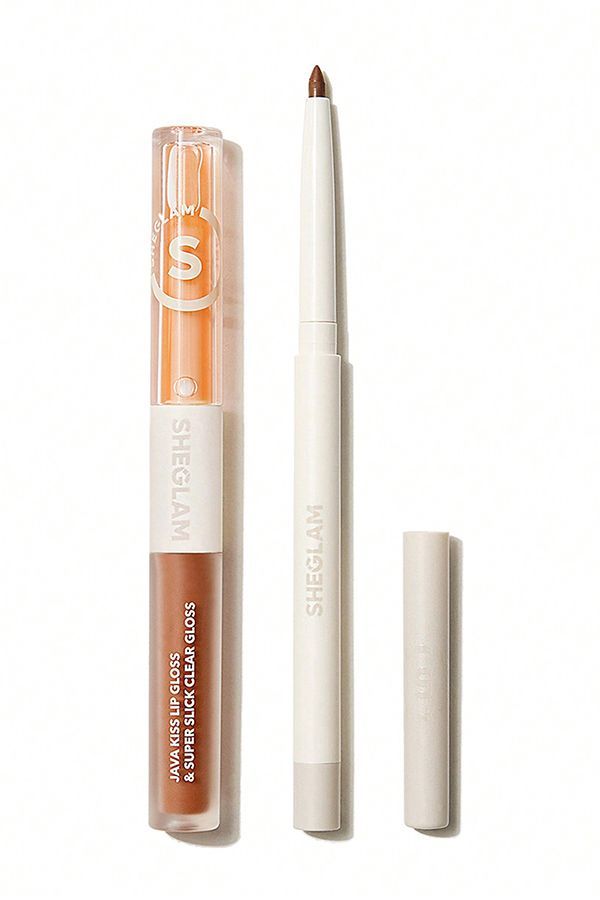 accessories sheglam Soft 90's Glam Lip Liner And Lip Duo Set-Moody Taupe 8