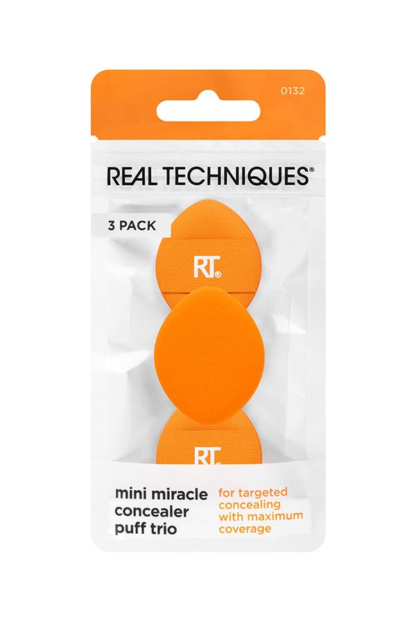 accessories make up sponge RT Mini Miracle Concealer Puff Trio 0132 8