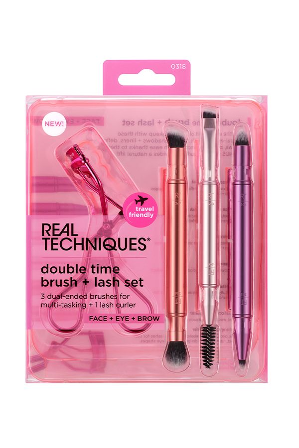 accessories brushes مجموعة فرشاة ورموش RT DOUBLE TIME 0318 4
