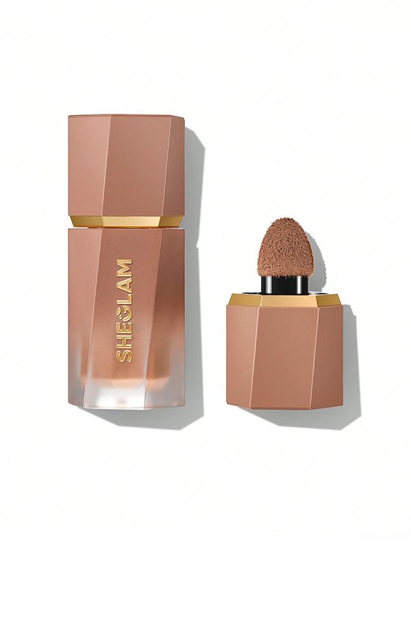 accessories sheglam برونزر سائل غير لامع من صن بيم - ذهبي 5