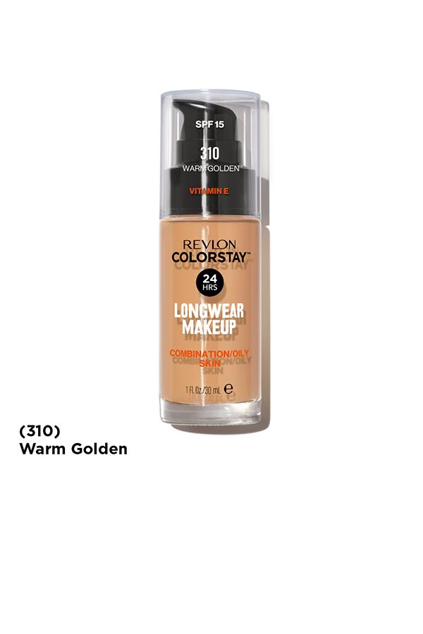 accessories make up Revlon ColorStay™ Longwear Makeup for Combination/Oily Skin, SPF 15 Warm Golden 310 1