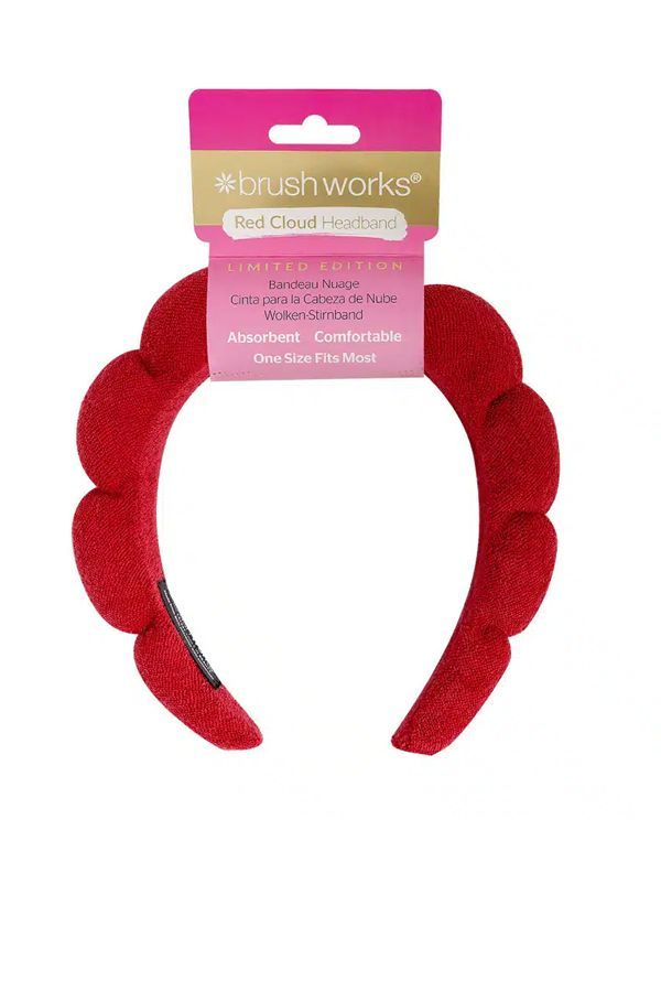 accessories self care عصابة الرأس كلاود باللون الاحمر 429 3
