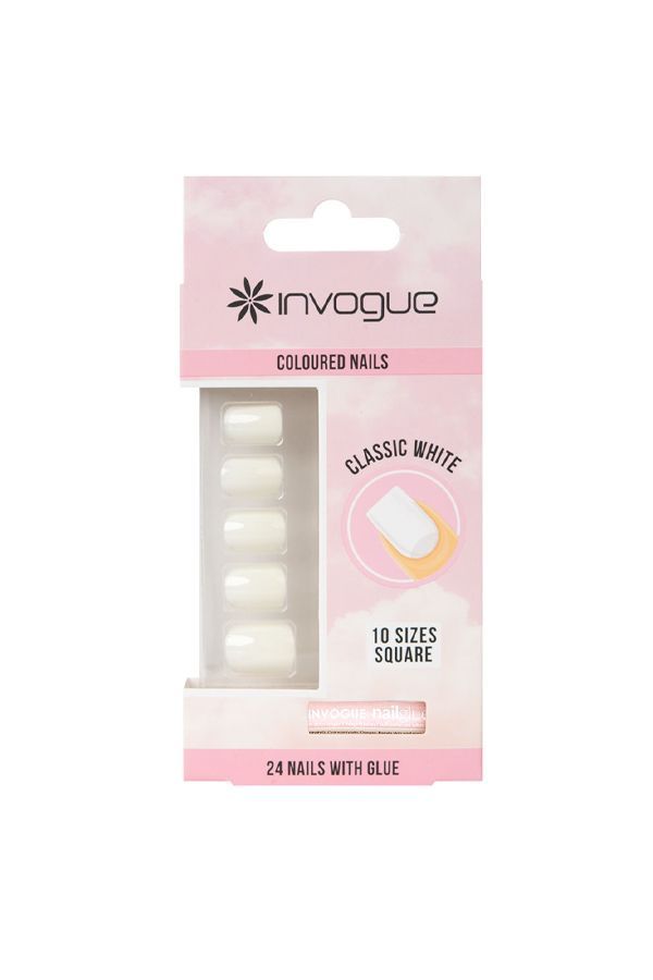 accessories nails INVOGUE-WHITE NAILS 48. 4