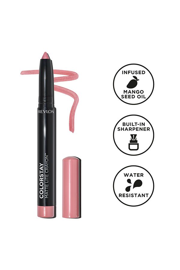 accessories lipstick Revlon ColorStay Matte Lite Crayon Tread Lightly 001 5