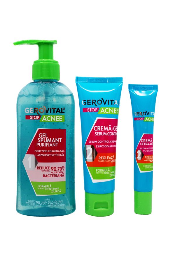 accessories gerovital11 GEROVITAL STOP ACNE KIT 6