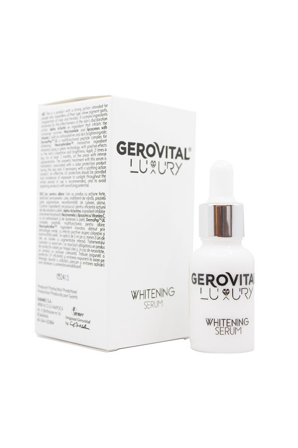 accessories gerovital GEROVITAL LUXURY WHITENING SERUM 15ML 1