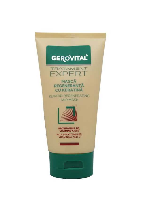 accessories gerovital11 GEROVITAL Tratament Expert Keratin Regenerating Hair Mask 150ML 2
