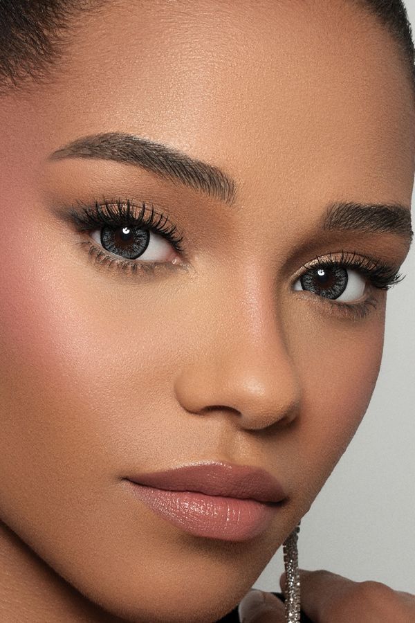 colored lenses amara lenses Charcoal Gray 1