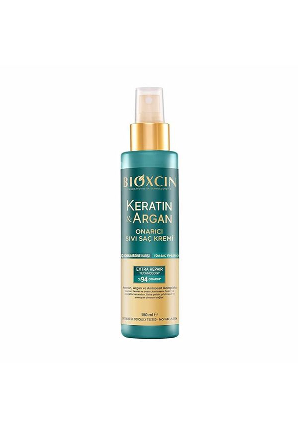 accessories self care BIOXCIN Keratin & Argan Repair Liquid Hair Conditioner 150ML 4