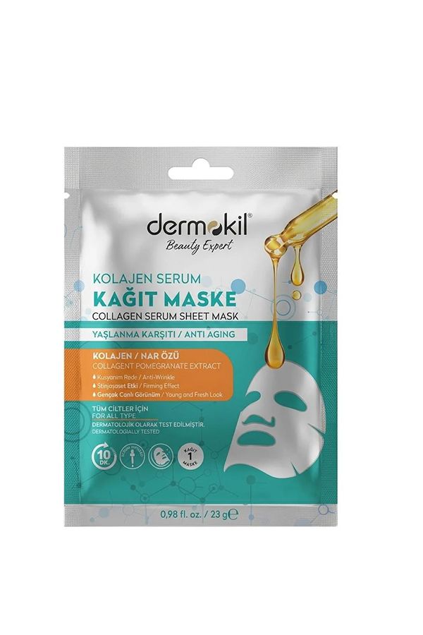 accessories self care DERMOKIL ANTI AGING Collagen Serum Sheet MASK 23g 13