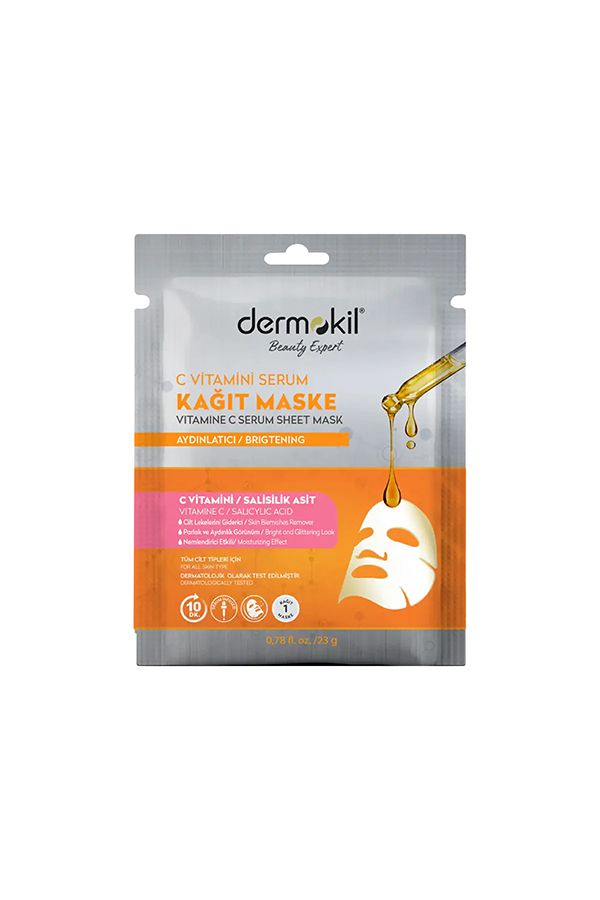 accessories self care DERMOKIL BRIGHTENING Vitamin C Serum Sheet MASK 23g 12