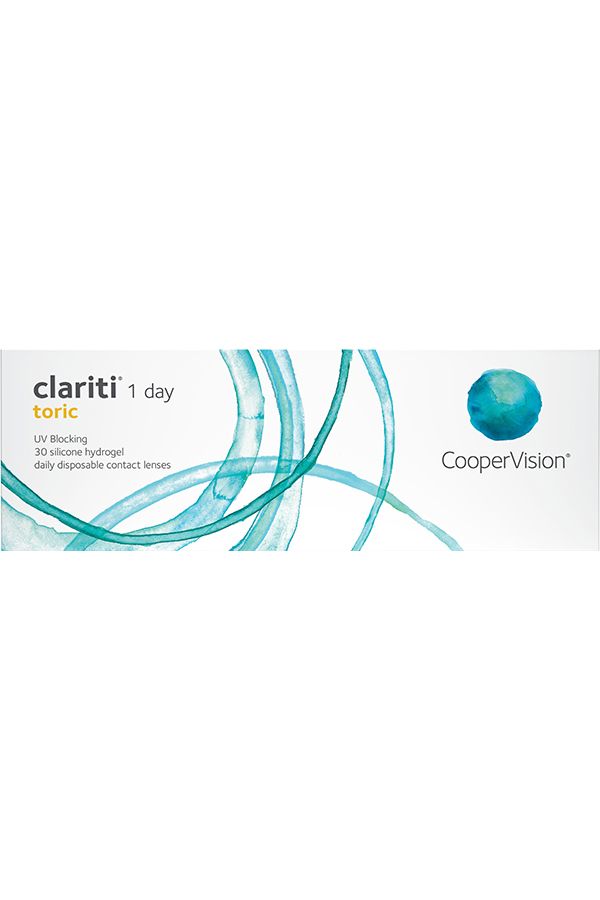 prescription cooper vision  Clariti 1day Toric 30 Lenses 1