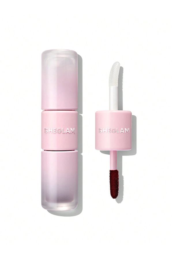 accessories sheglam Line To Shine Peel-Off Lip Stain & Gloss Duo-110 Pinky Promise 7